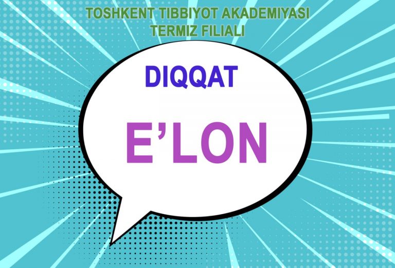 Read more about the article Diqqat, &laquo;Tibbiyot Psixologiya Nevrologiya va psixatriya kafedrasida&raquo;  bo’lib o’tadigan ochiq darslar rejasi!
