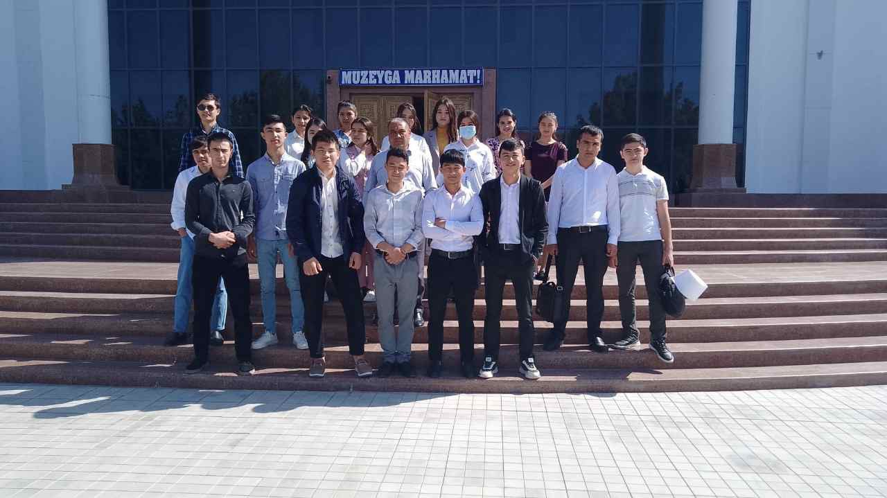 You are currently viewing Toshkent tibbiyot akademiyasi Termiz filiali talabalari uchun Tarix va madaniyat muzeyiga sayohat uyushtirildi.