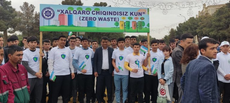 Read more about the article TTATF da &laquo;Xalqaro chiqindisizlar kun&raquo;i munosabati bilan tozalash aksiyasi o‘tkazildi.