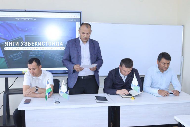 Read more about the article Yangilanayotgan kontitutsiya  – xalq va davlat  rivojini taʼminlashga xizmat qiladi