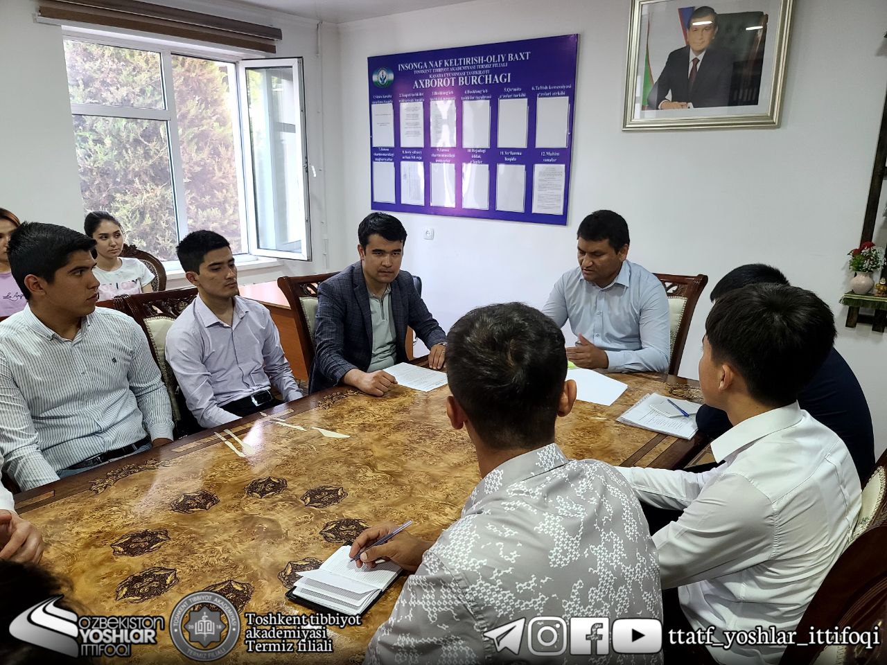 You are currently viewing “O‘zbekiston yoshlar ittifoqining oliy ta’lim muassasalaridagi boshlang‘ich tashkilotlari faoliyatini takomillashtirish chora-tadbirlari to‘g‘risida”