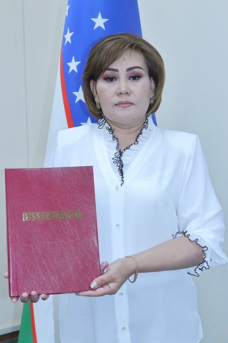 Read more about the article Falsafa doktori (PhD) ilmiy darajasini olish uchun yozilgan dissertatsiya ishi muvaffaqiyatli himoya qilindi