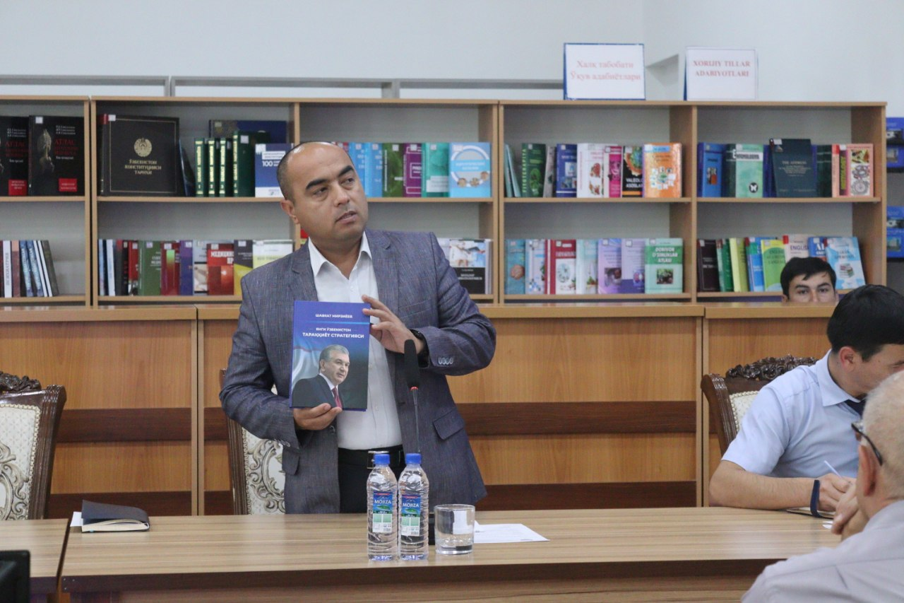 Read more about the article O’zbekiston Respublikasi Prezidenti Shavkat Mirziyoyevning saylov oldi dasturidagi 5 ta ustuvor yo’nalish bo’yicha TTATF da seminar tashkil etildi. June 02, 2023
