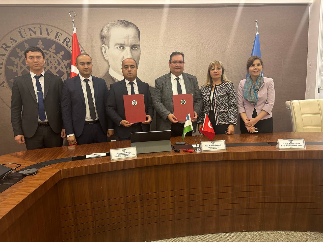 Вы сейчас просматриваете Подписан меморандум между Термезским филиалом Ташкентской медицинской академии и Анкарским университетом.