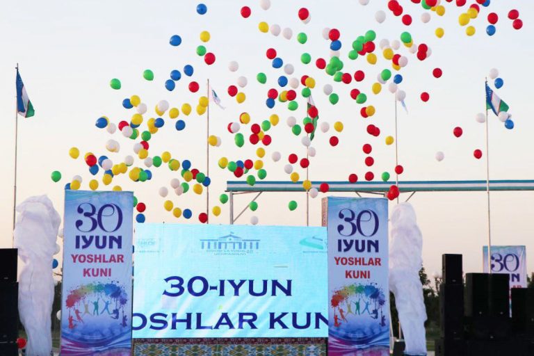 Read more about the article 30-iyun — &laquo;Yoshlar kuni&raquo; bilan Yangi O‘zbekistonning ertasi bo‘lgan barcha yoshlarni samimiy muborakbod etamiz!