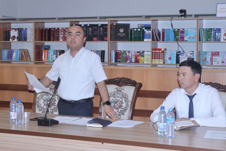 Read more about the article Toshkent tibbiyot akademiyasi Termiz filialida navbatdagi ilmiy kengashi yig’ilishi bo’lib o’tdi.
