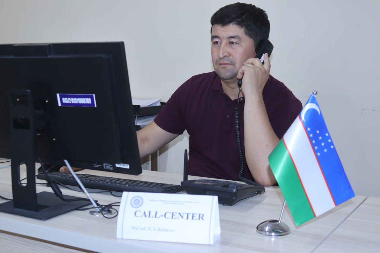 You are currently viewing &laquo;Call center&raquo; va &laquo;Maslahat xonasi&raquo;