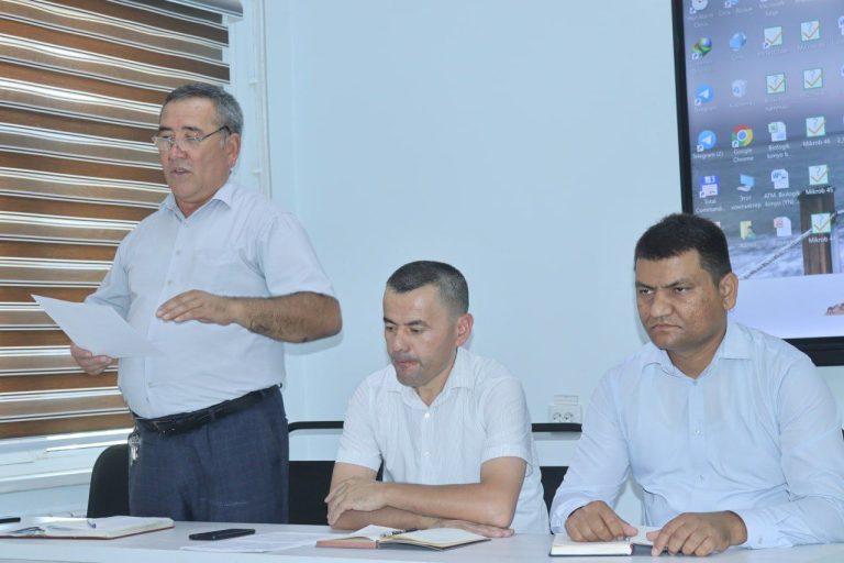 Read more about the article Toshkent tibbiyot akademiyasi Termiz filialida Fuqarolik ishlari bo’yicha Termiz tumanlararo sudi sudyasi R.A.Tillayev va Termiz shahar Adliya bo’limi boshlig’i A.G’.Jabborovlar tomonidan filial talabalari bilan uchrashuv o’tkazildi.