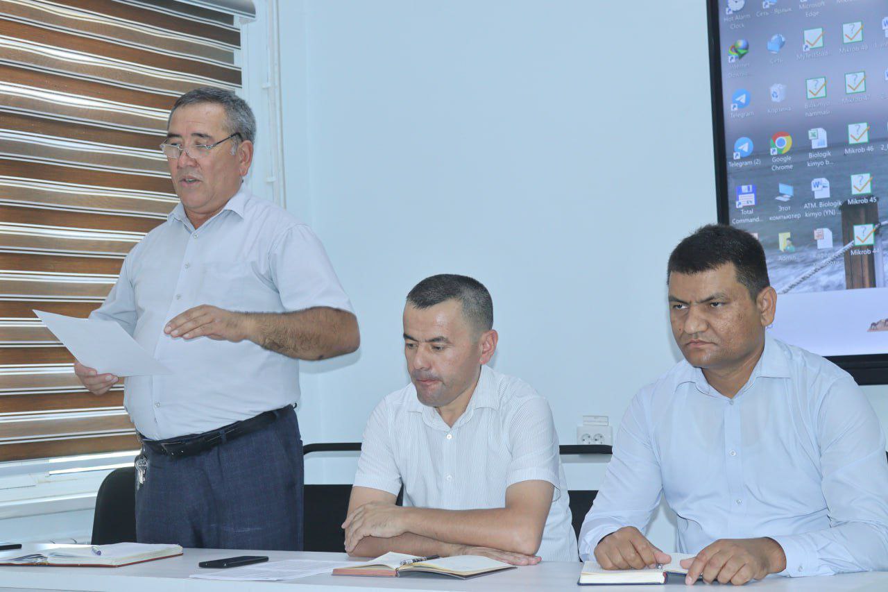 You are currently viewing Toshkent tibbiyot akademiyasi Termiz filialida Fuqarolik ishlari bo’yicha Termiz tumanlararo sudi sudyasi R.A.Tillayev va Termiz shahar Adliya bo’limi boshlig’i A.G’.Jabborovlar tomonidan filial talabalari bilan uchrashuv o’tkazildi.