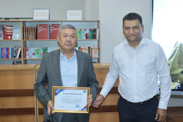 Read more about the article Bugun Toshkent tibbiyot akademiyasi termiz filialida tibbiyot sohasida &laquo;Tadbirkorlar bilan uchrashuv&raquo; bo’lib o’tdi.