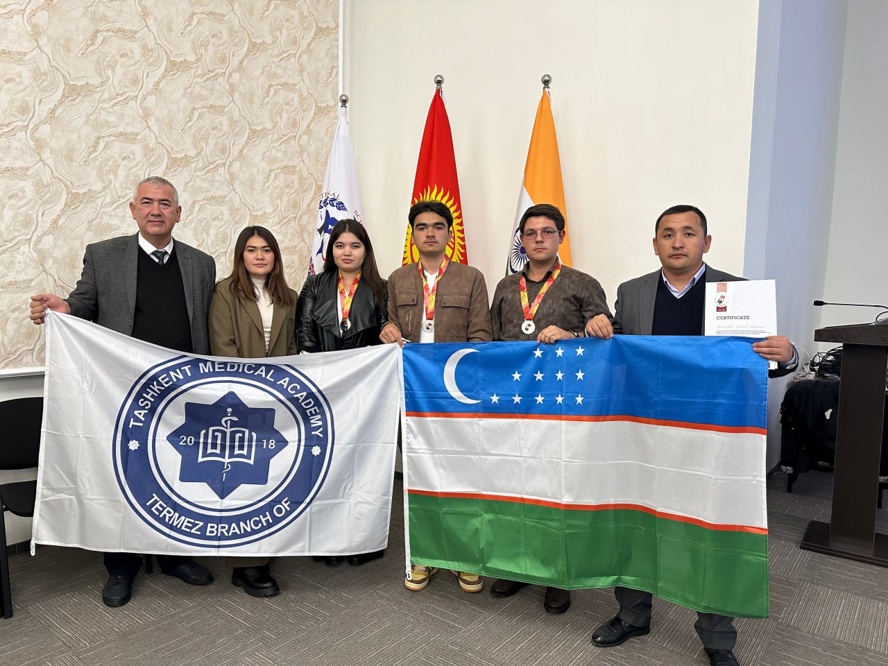 You are currently viewing Xalqaro tibbiyot oliy maktab universitetining 20 yilligiga bag’ishlangan &laquo;Morfologiya&raquo; bo’yicha o’tkazilgan III-xalqaro talabalar olimpiadasi  bo’lib  o’tdi.