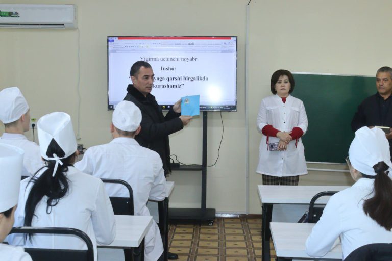 Read more about the article TTATF  Korrursiyaga qarshi kurashish «Komplaens nazorat» tizimini boshqarish bo‘limi tomonidan “Biz korrursiyaga qarshimiz!”  mavzusida tadbirlar bo‘lib o‘tmoqda.