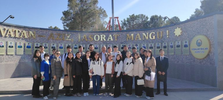 Read more about the article TTATF talabalari “Vatanparvarlar bog‘i”da