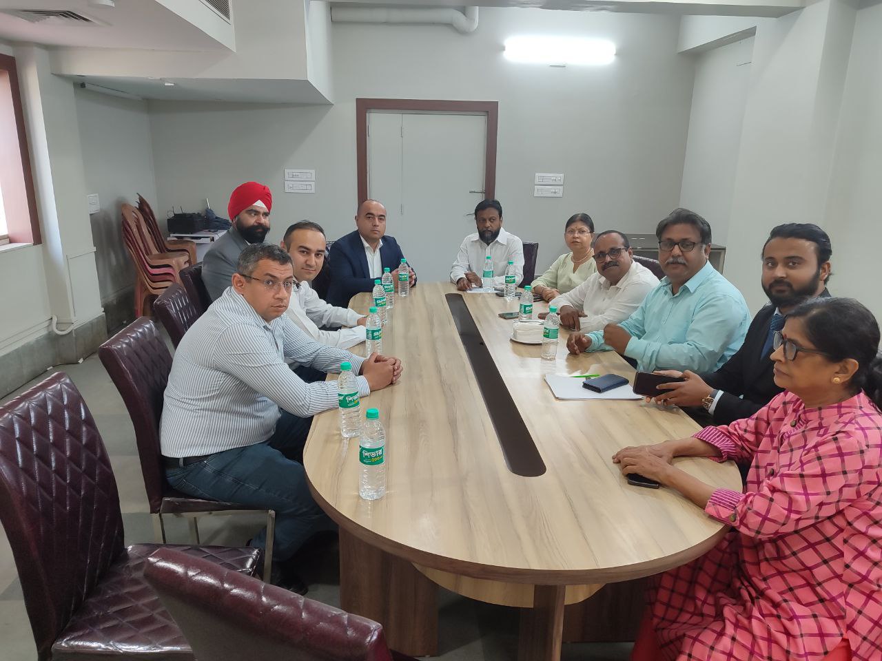 Read more about the article The delegation headed by the director of TBTMA is in the Republic of India