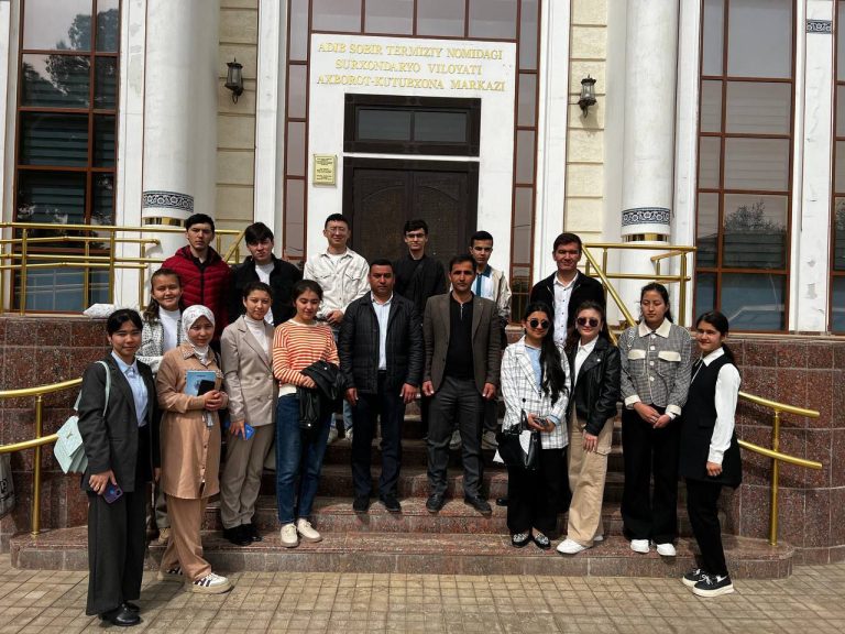 Read more about the article Kutubxonaga sayohat,  Insonning kitobdan yaqin hamrohi, do‘sti, maslahatchisi yo‘q.