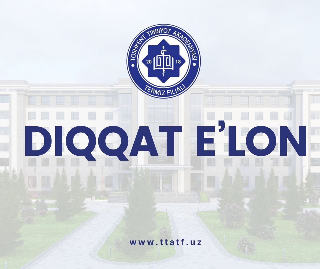 You are currently viewing Diqqat e’lon