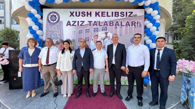 Read more about the article “Biz bir bo‘lsak yagona xalqmiz – birlashsak vatanmiz” shiori ostida yangi o’quv yili boshlanishi munosabati bilan tantanali tadbir bo‘lib o‘tdi.