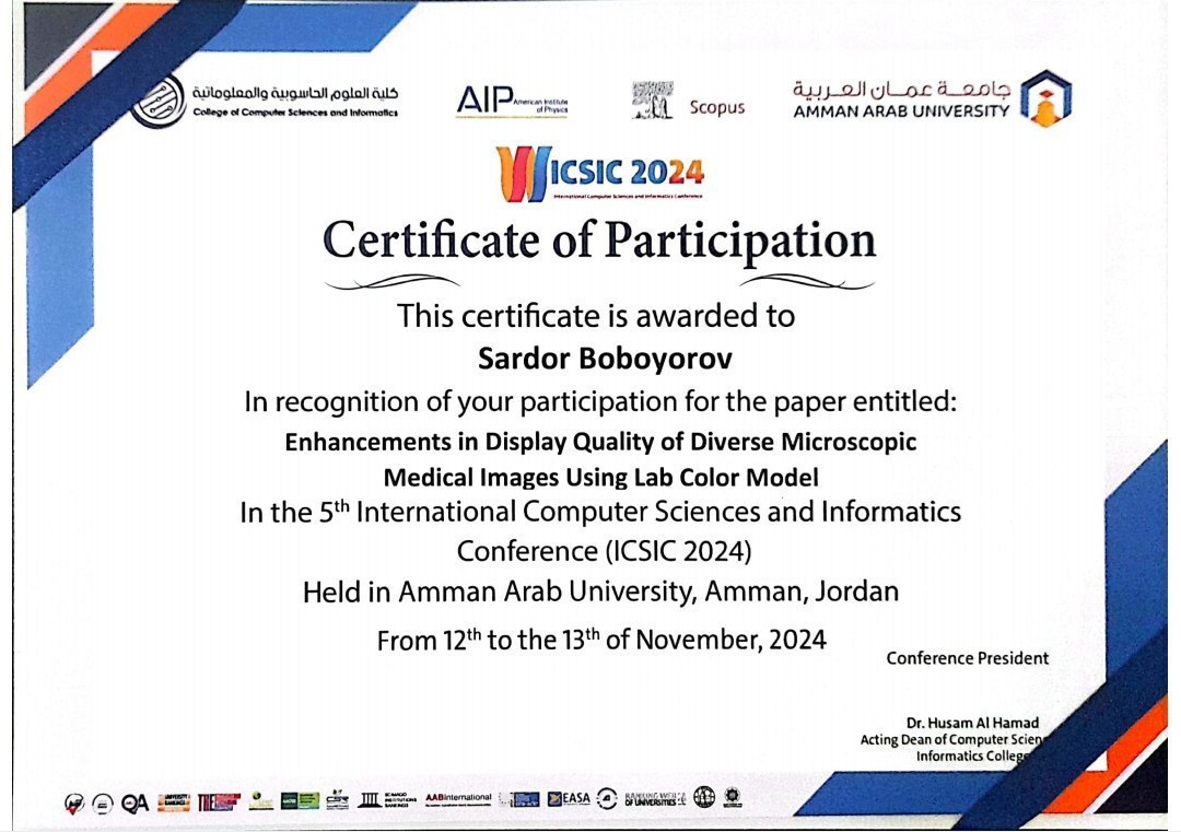 You are currently viewing TTA Termiz filiali talabasi Iordaniyadagi Amman Arab universitetida o’tkazilgan konferensiyada ishtirok etdi.