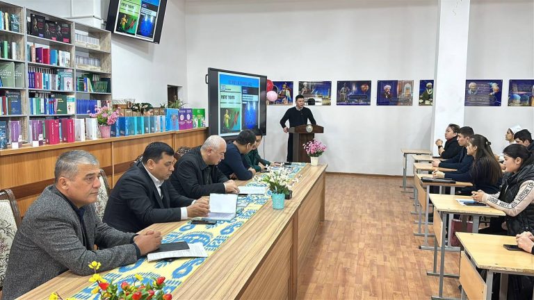 Read more about the article A book presentation was held at the TTA Termiz branch.