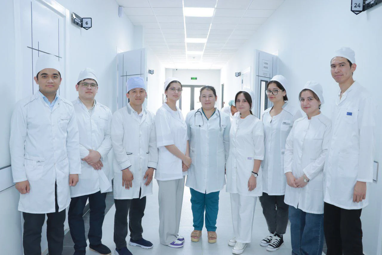 You are currently viewing Students of the Termez branch of TTA during practical classes at clinical bases