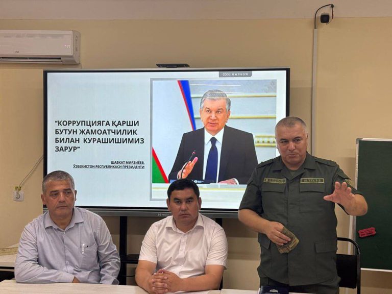 Read more about the article Biz korrupsiyaga qarshimiz