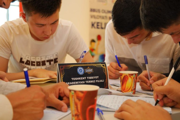 Read more about the article The TTA Termez branch “Zakovat” national team qualified for the final stage of the “Intellectual Week”.