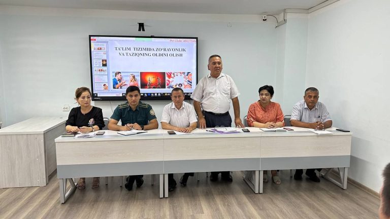 Read more about the article &laquo;Xavfsiz muhit – farovon kelajak&raquo;