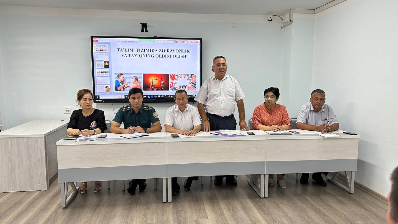 You are currently viewing &laquo;Xavfsiz muhit – farovon kelajak&raquo;