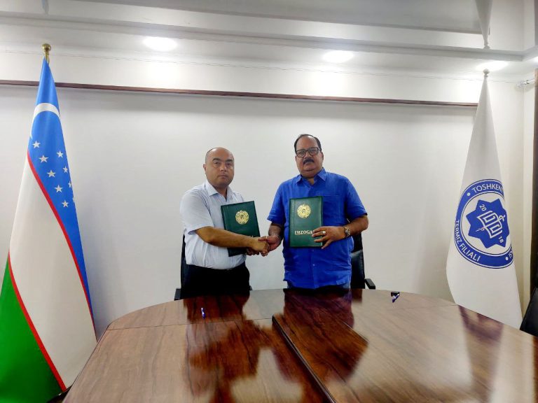 Read more about the article Toshkent tibbiyot akademiyasi Termiz filialida xorijiy talabalarni jalb etish bo‘yicha navbatdagi kelishuv imzolandi.