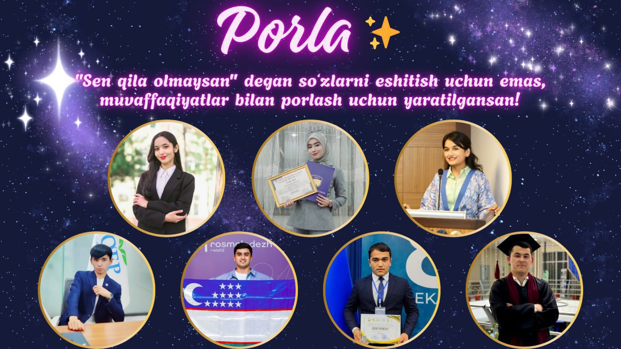 Подробнее о статье Хотите бесплатно поучаствовать в единственном официальном проекте Porla в Узбекистане и получить сертификат от Народно-демократической партии?