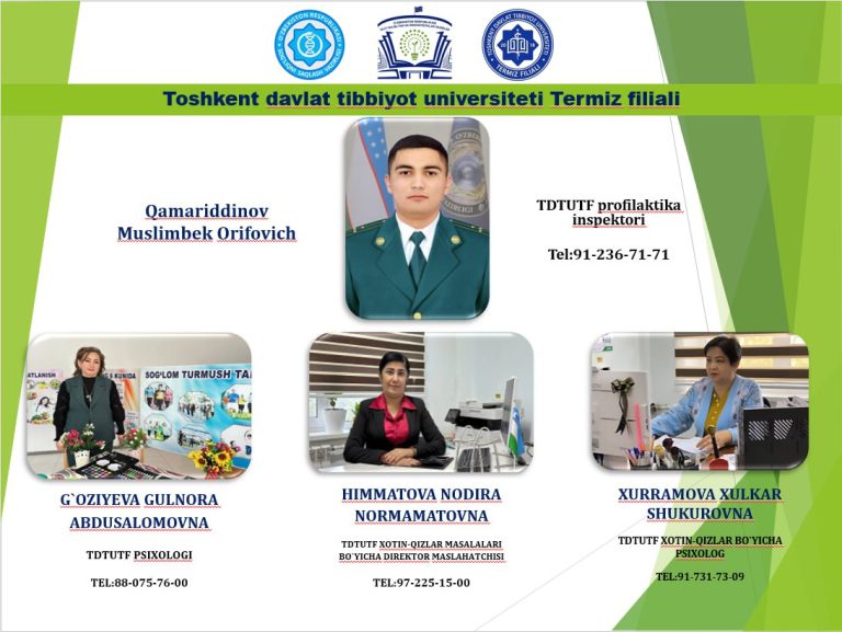 Read more about the article Officials of the Termez branch of Tashkent State Medical University