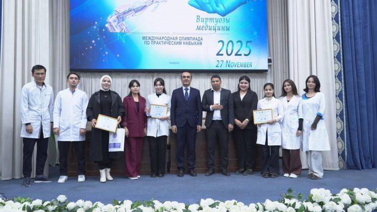 Read more about the article Joriy yilning 27-noyabr kuni Toshkent davlat tibbiyot universitetida “Tibbiyot mohirlari” Xalqaro amaliy ko‘nikmalar olimpiadasi bo’lib o’tdi.