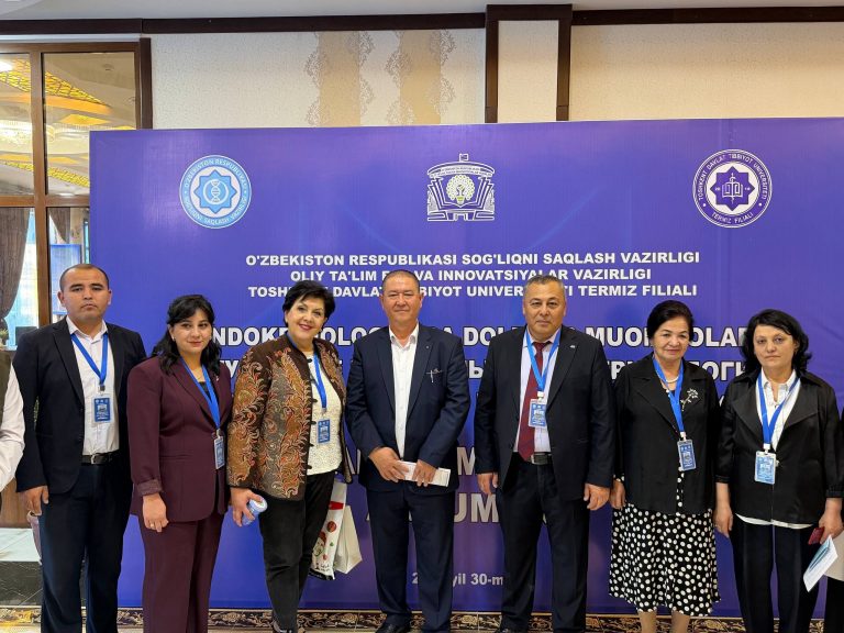 Read more about the article Endokrinologiya markazida global muloqot: dolzarb muammolar va zamonaviy yechimlar muhokamada!