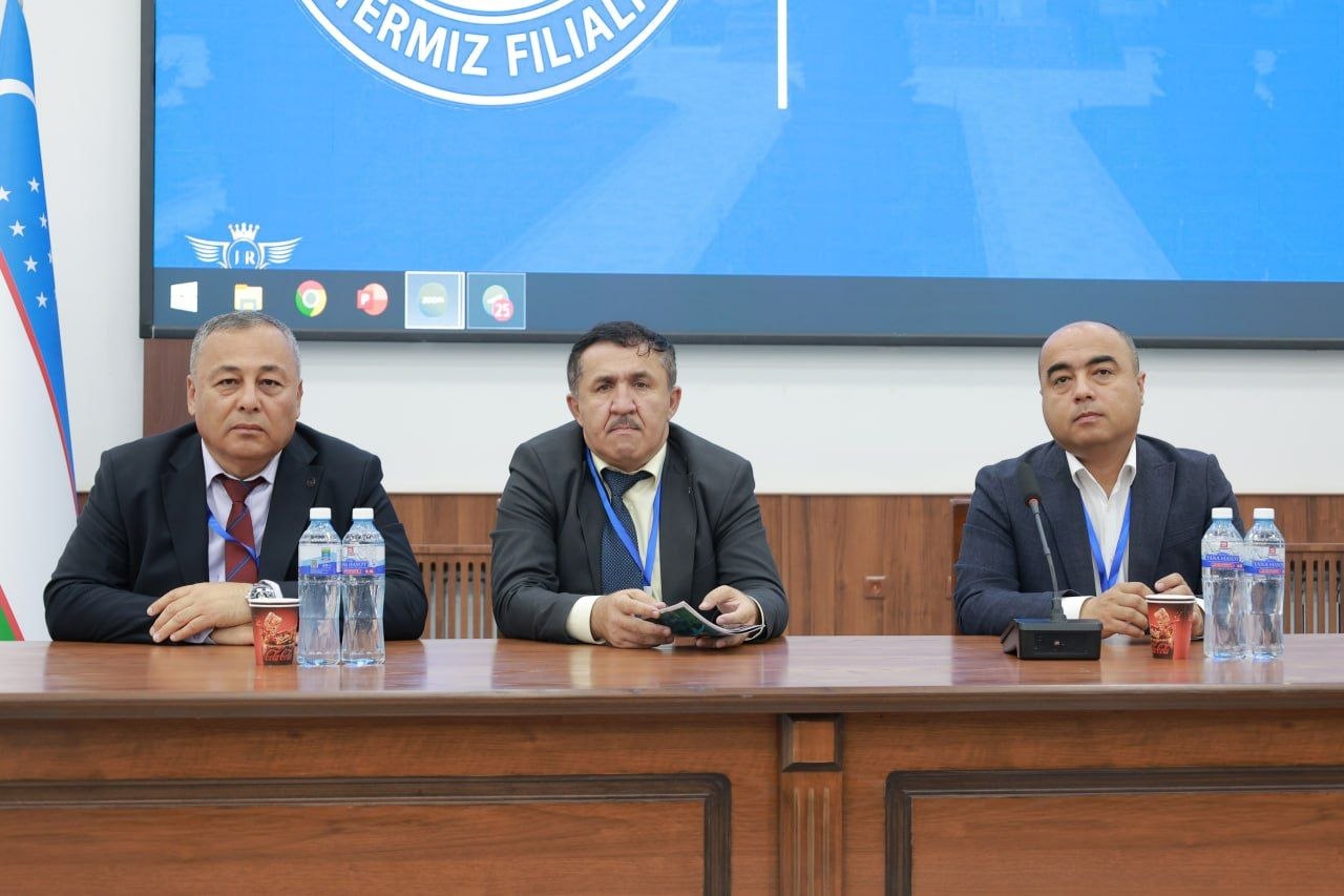 Read more about the article Xalqaro ilmiy maydonda muhim muloqot: TDTU Termiz filialida nufuzli konferensiya bo‘lib o‘tmoqda